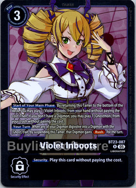 Violet Inboots [BT23-087] [Hackers' Slumber] Foil