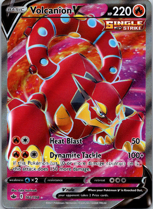 Volcanion V [162/198] [Chilling Reign] Holofoil