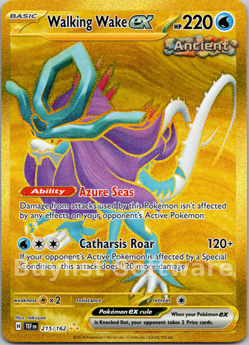 Walking Wake ex [215/162] [Temporal Forces] Holofoil