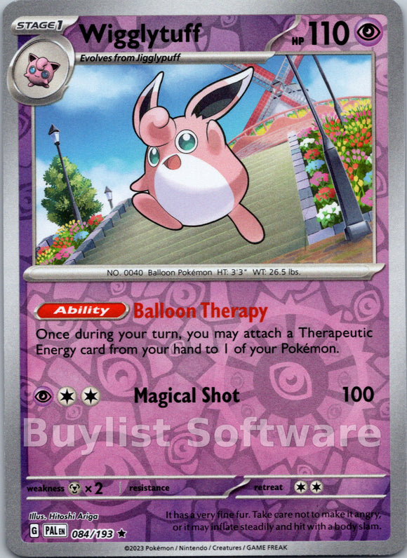Wigglytuff [084/193] [Paldea Evolved] Reverse Holofoil