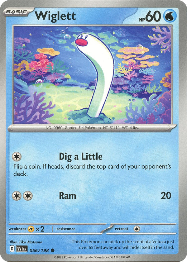 Wiglett [056/198] [Scarlet & Violet Base Set]