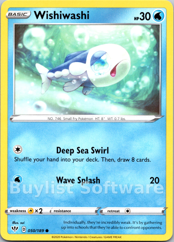 Wishiwashi [050/189] [Darkness Ablaze]