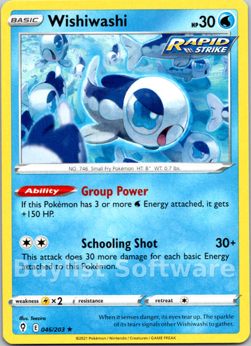 Wishiwashi [046/203] [Evolving Skies]