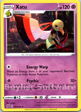 Xatu [077/192] [Rebel Clash]
