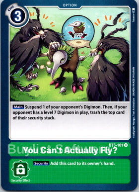 You Can't Actually Fly? [BT5-101] [Battle of Omni]