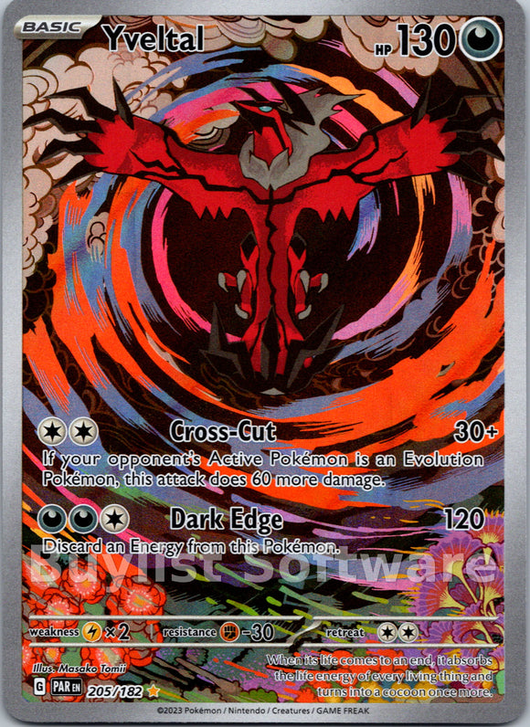 Yveltal [205/182] [Paradox Rift] Holofoil