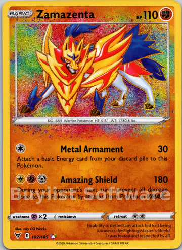 Zamazenta [102/185] [Vivid Voltage] Holofoil