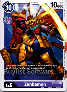 Zanbamon [BT5-080] [Battle of Omni]