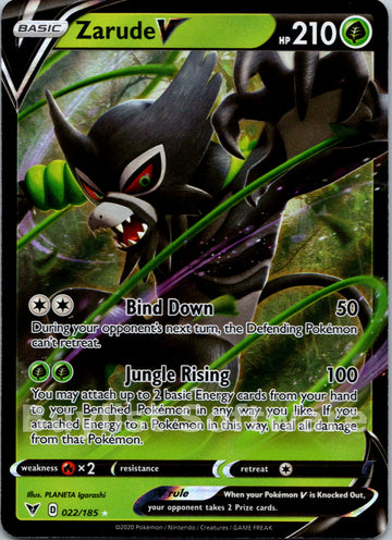 Zarude V [022/185] [Vivid Voltage] Holofoil