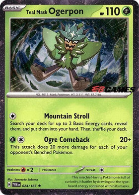 Teal Mask Ogerpon (EB Games Exclusive)