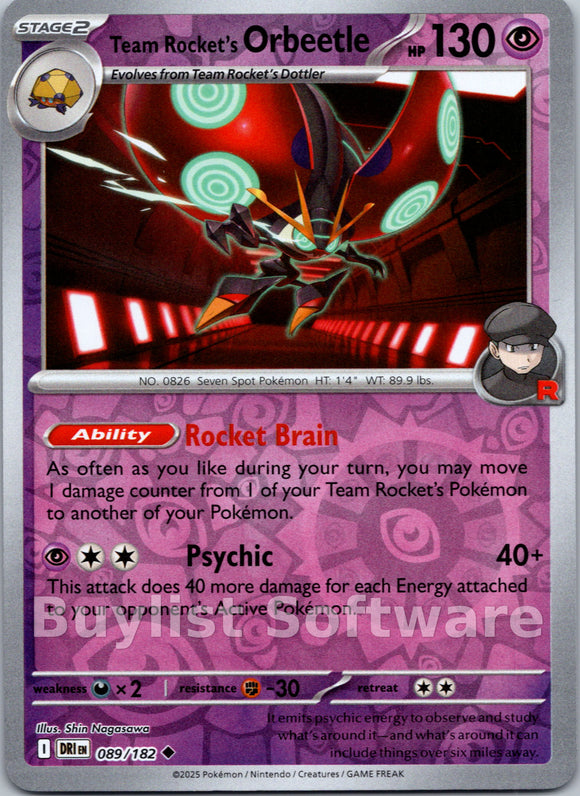 Team Rocket's Orbeetle