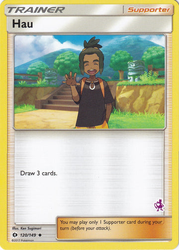 Hau (Mewtwo Stamped)