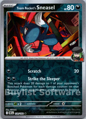 Team Rocket's Sneasel
