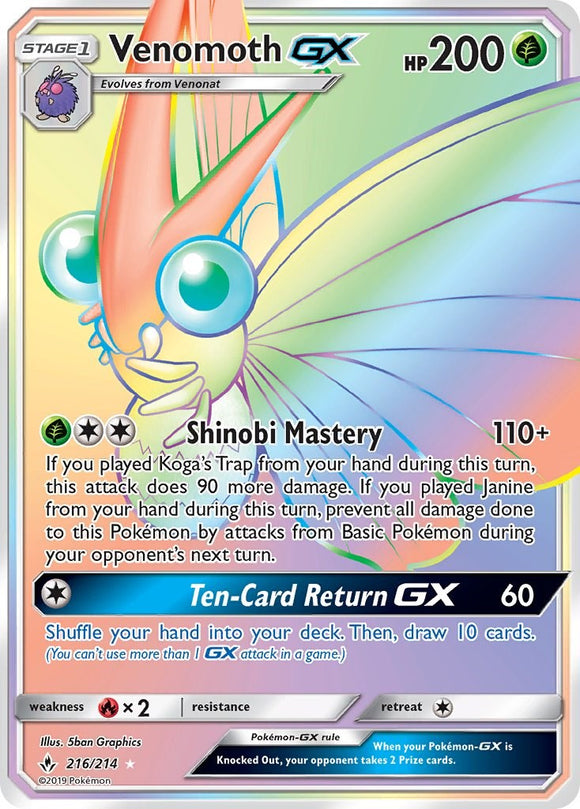 Venomoth GX