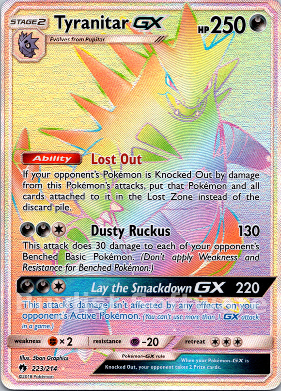 Tyranitar GX