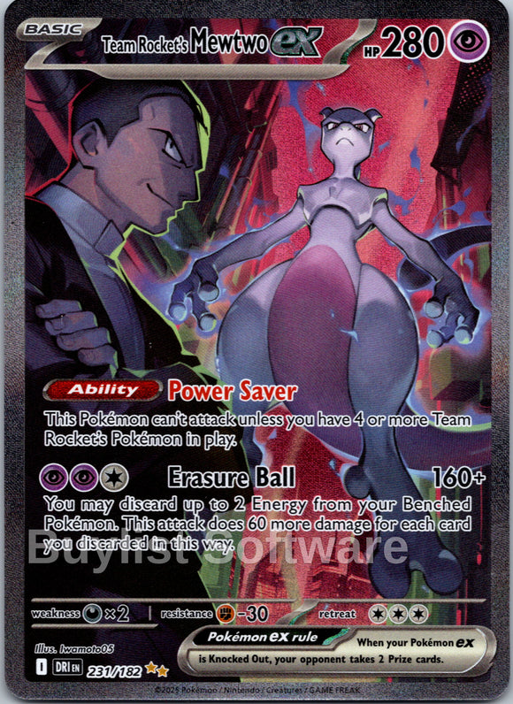 Team Rocket's Mewtwo ex
