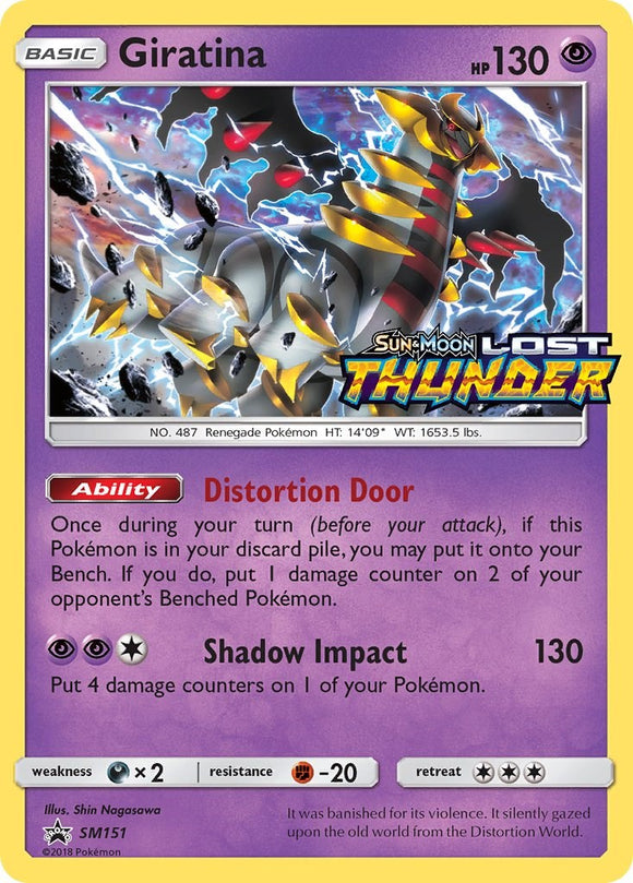 Giratina (Lost Thunder Stamped)