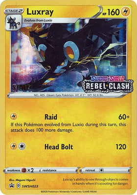 Luxray (Staff Stamped)