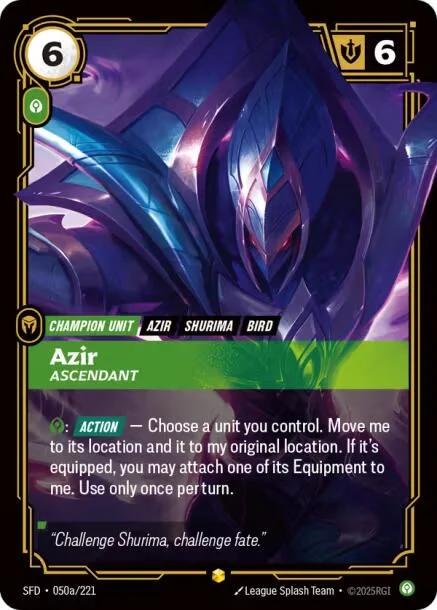 Azir - Ascendant (Alternate Art)