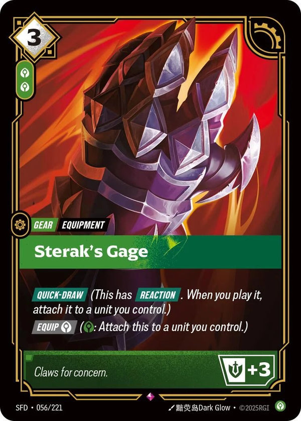 Sterak's Gage