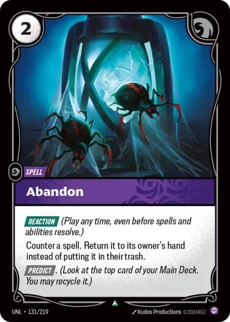 Abandon