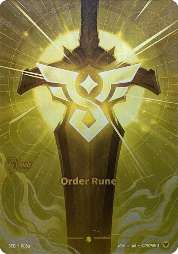 Order Rune (Alternate Art)