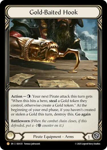 Gold-Baited Hook (Treasure)