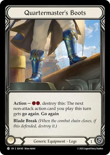 Quartermaster's Boots (Treasure)