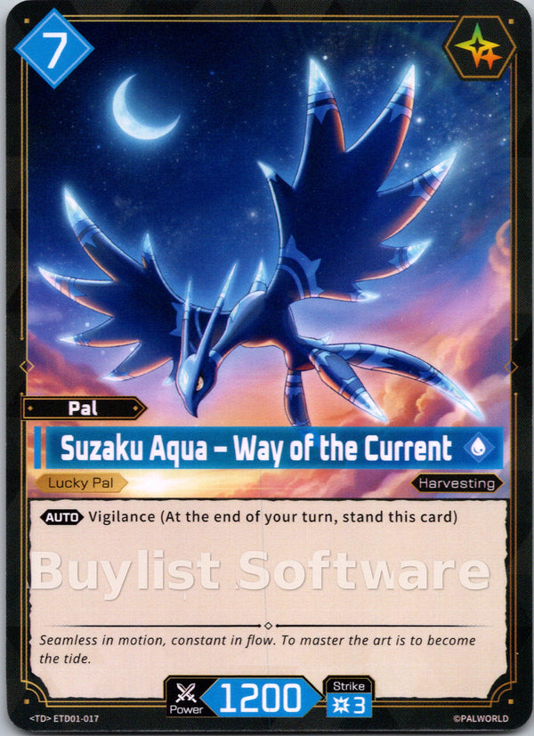 Suzaku Aqua – Way of the Current