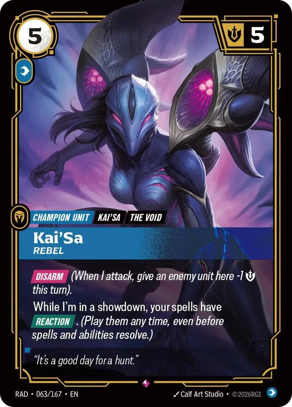 eebe737b-a951-4b86-a533-893fb34272ce | rb-063-167-f-radi-rar-nm | Kai'Sa, Rebel