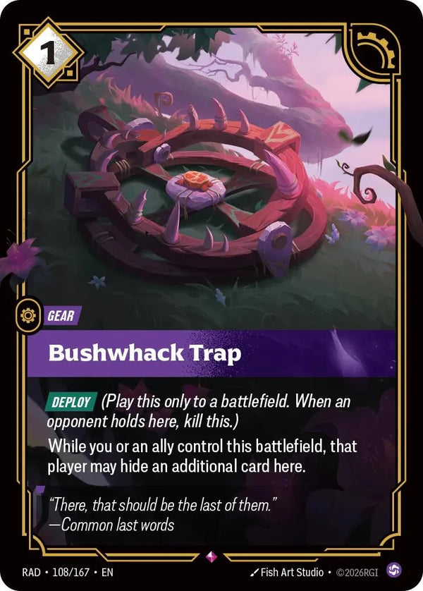 eebe737b-a951-4b86-a533-893fb34272ce | rb-108-167-f-radi-rar-nm | Bushwhack Trap