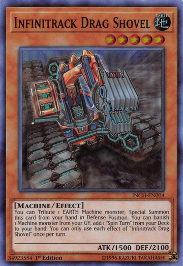 Infinitrack Drag Shovel [INCH-EN004] Super Rare