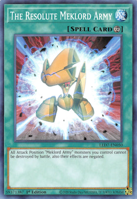 The Resolute Meklord Army [LED7-EN050] Common