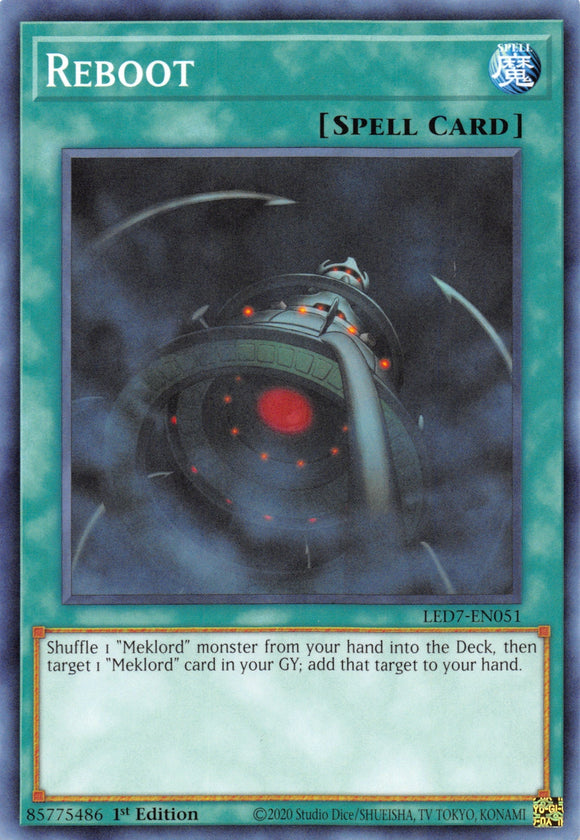 Reboot [LED7-EN051] Common