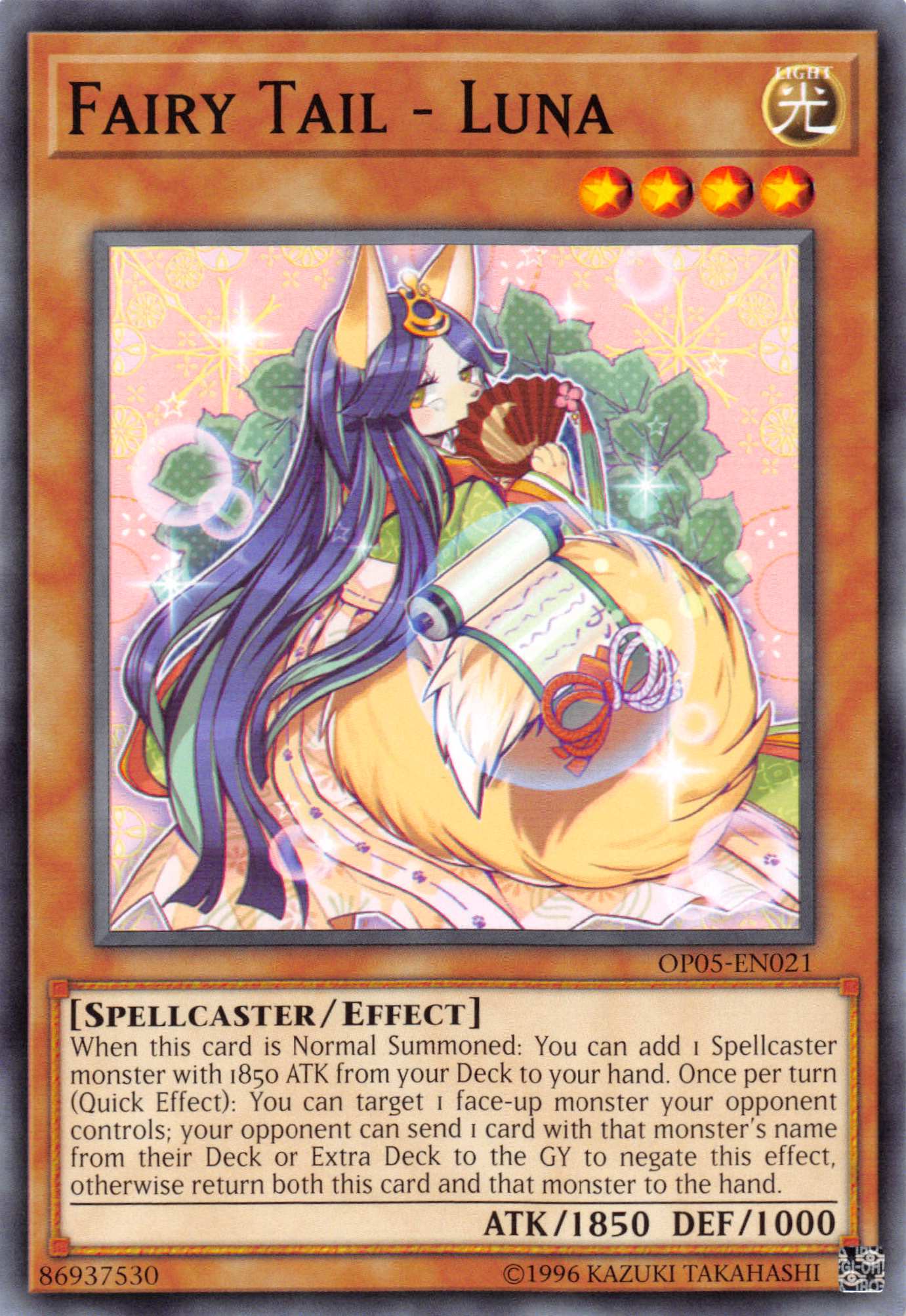 Fairy Tail - Luna [OP05-EN021] Common