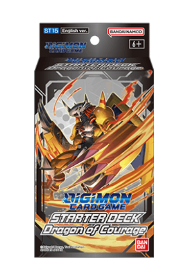 Digimon TCG: Starter Deck ST-15 Dragon Of Courage (English)