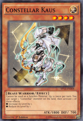 Constellar Kaus [SP15-EN008] Shatterfoil Rare