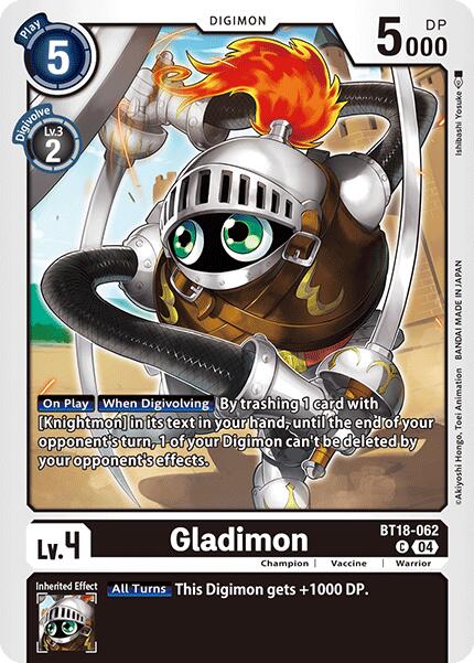 Gladimon [BT18-062-C] [Release Special Booster 2.0] Normal