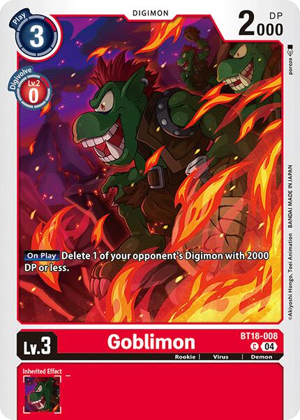 Goblimon [BT18-008-C] [Release Special Booster 2.0] Normal