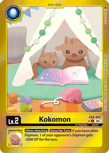 Kokomon (Limited Foil) [EX8-003-C] [Chain of Liberation] Foil