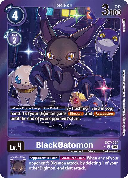 BlackGatomon (Foil) [EX7-054-UC] [Digimon LIBERATOR] Foil