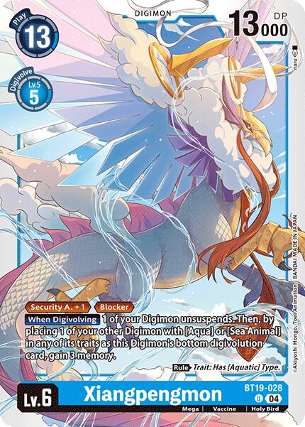 Xiangpengmon [BT19-028-U] [Release Special Booster 2.0] Normal