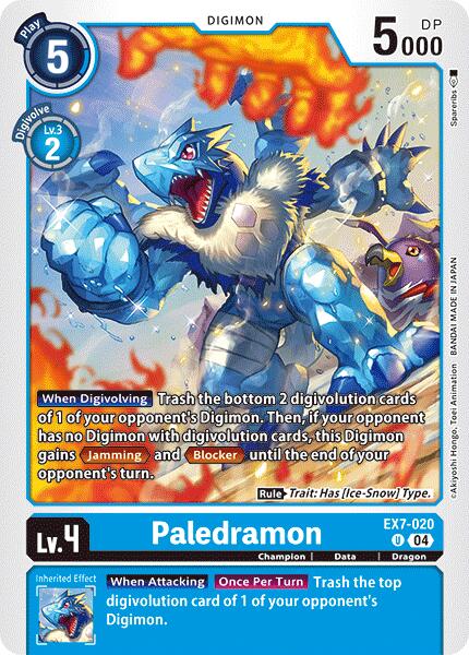 Paledramon [EX7-020-U] [Digimon LIBERATOR] Normal