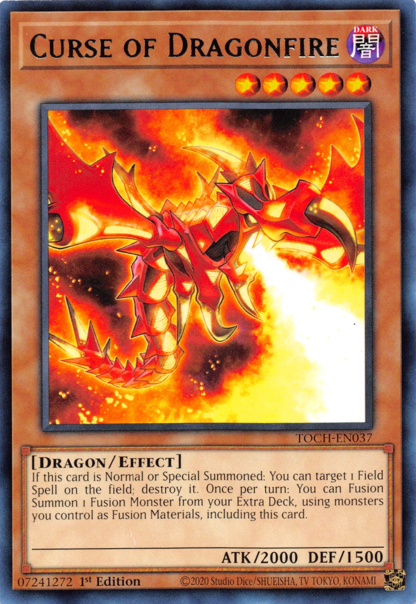 Curse of Dragonfire [TOCH-EN037] Rare