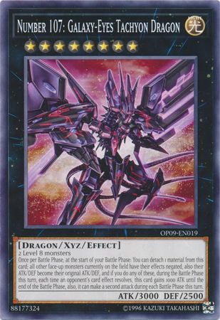 Number 107: Galaxy-Eyes Tachyon Dragon [OP09-EN019] Common - Duel Kingdom