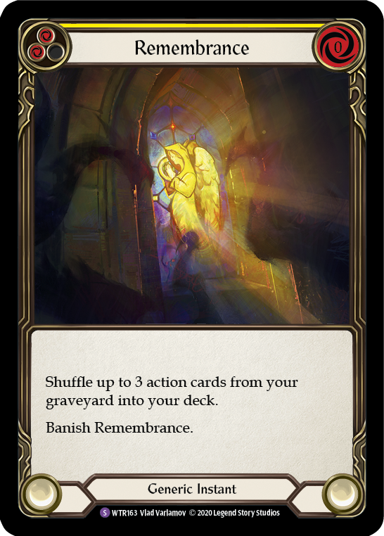 Remembrance [WTR163] Unlimited Rainbow Foil - Duel Kingdom