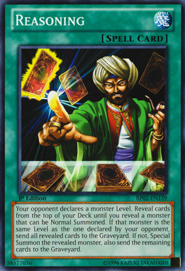 Reasoning [BP02-EN139] Common - Duel Kingdom