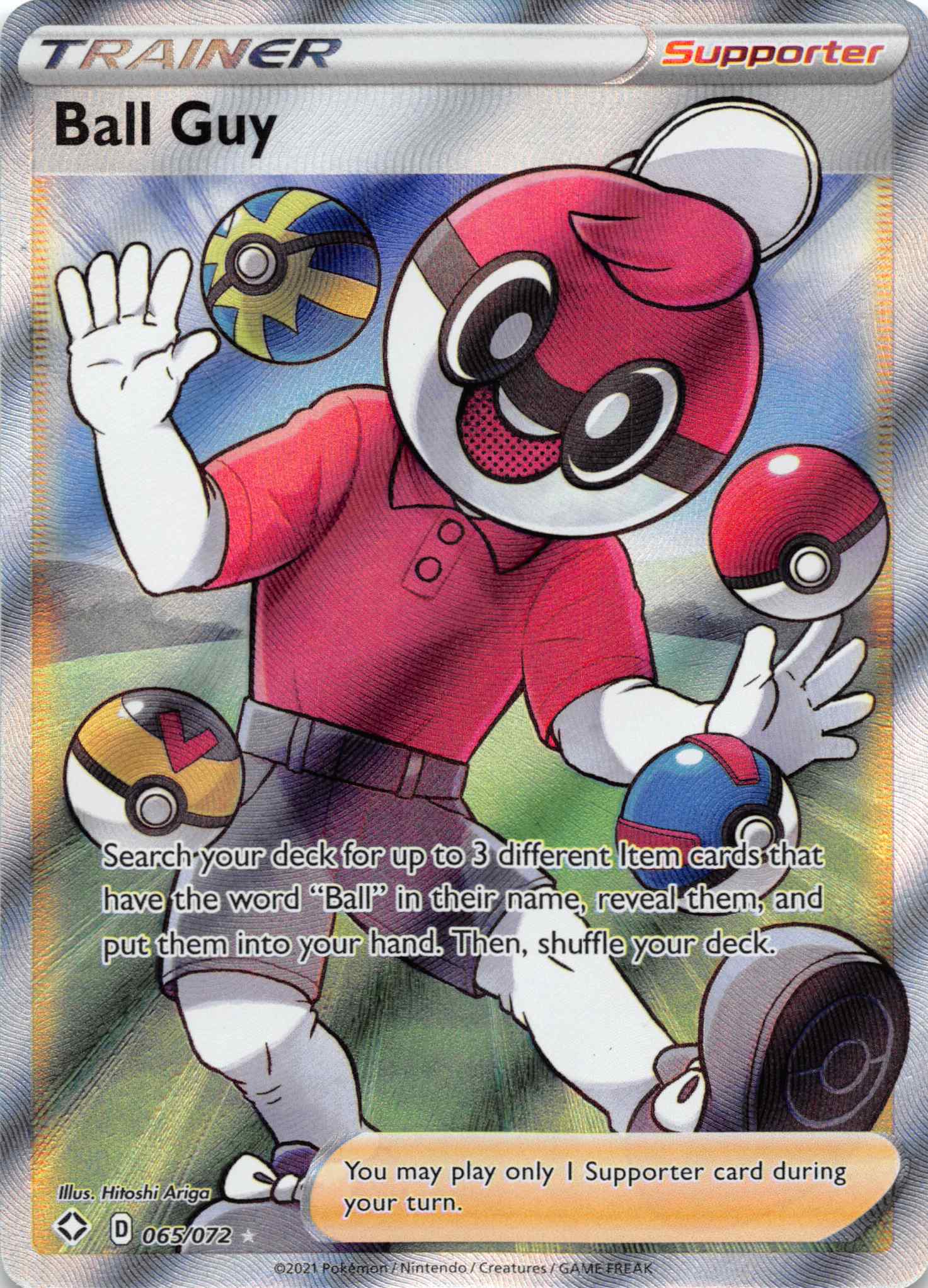 Ball Guy (Full Art) [065/072] [Shining Fates] - Duel Kingdom