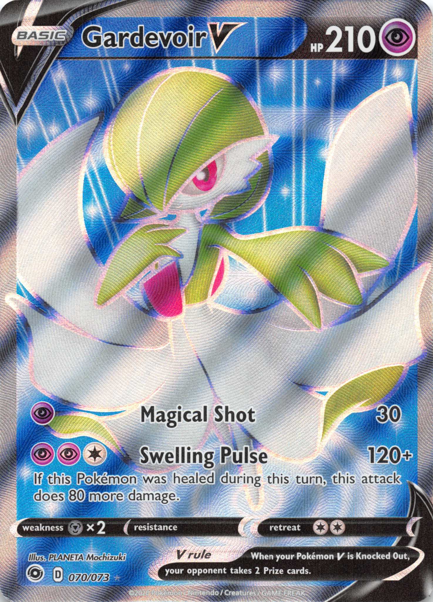 Gardevoir V (070/073) [Sword & Shield: Champion's Path]