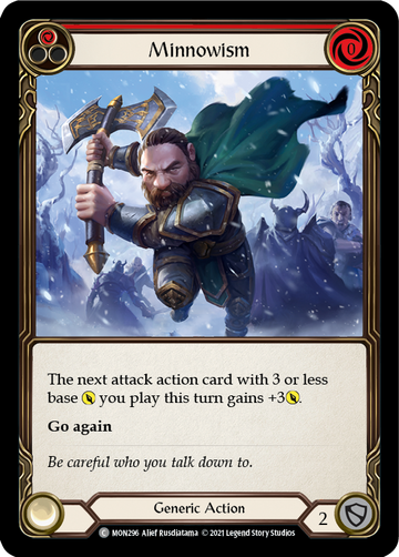 Minnowism (Red) [MON296] 1st Edition Normal - Duel Kingdom